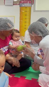 Introdução Alimentar - A cor é Verde